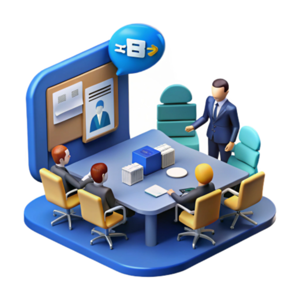 impressive vintage Team Meeting Business Strategy Collaboration high resolution png
