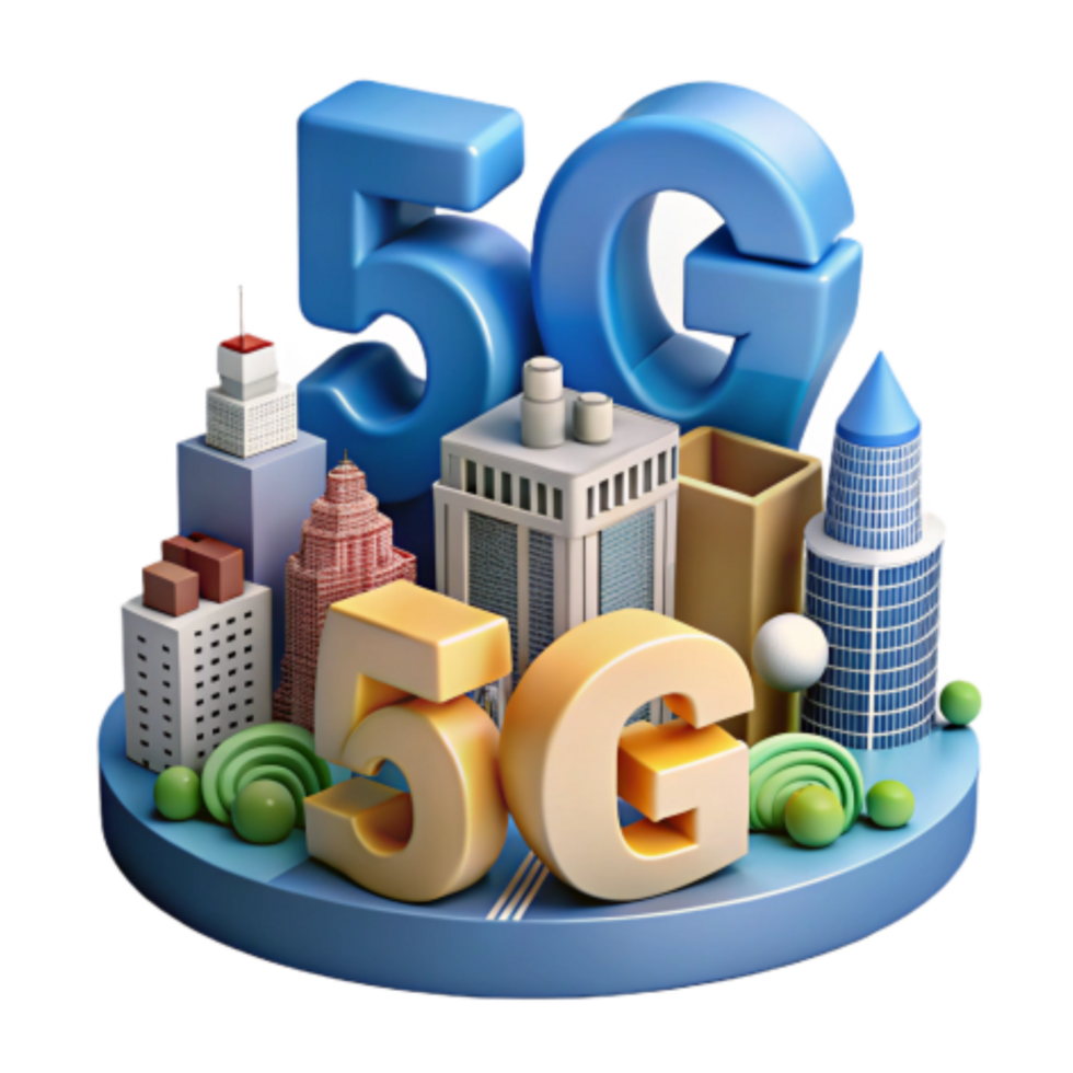 magnificent modern 5G Network Transforming Urban Landscapes detailed png