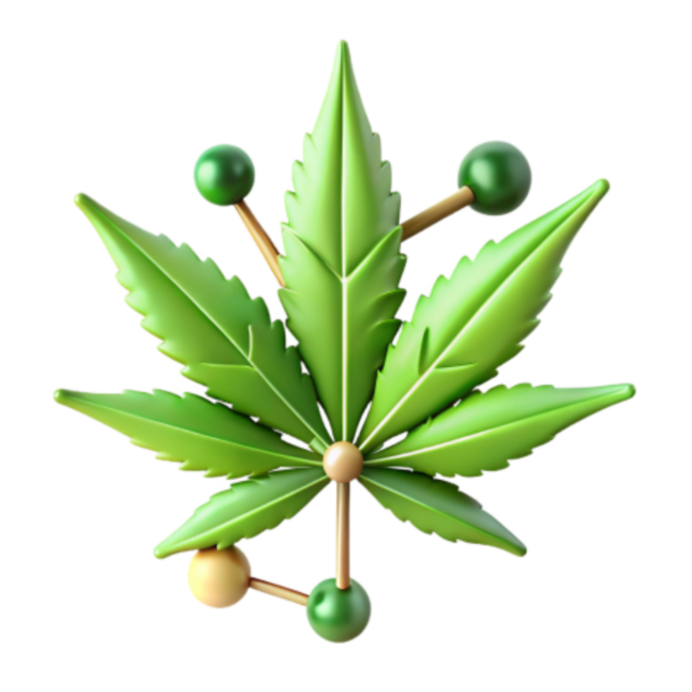 serene traditional Cannabis Compounds Exploring the Science of Cannabinoids professional png