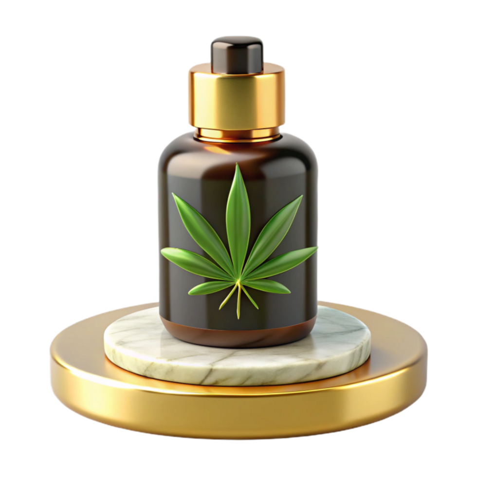 dramatic abstract CBD Oil Hemp Extract, Natural Wellness high resolution png