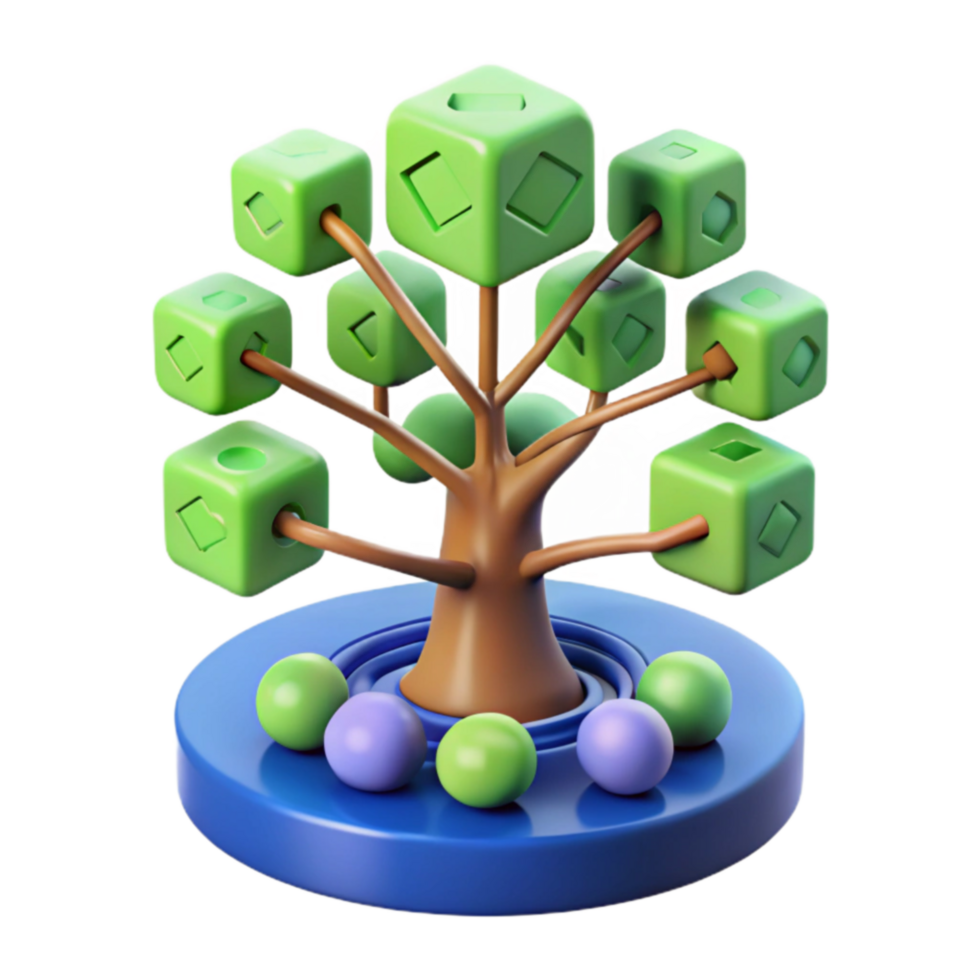 extraordinary creative Data Structure Tree Hierarchical System Visualization original png