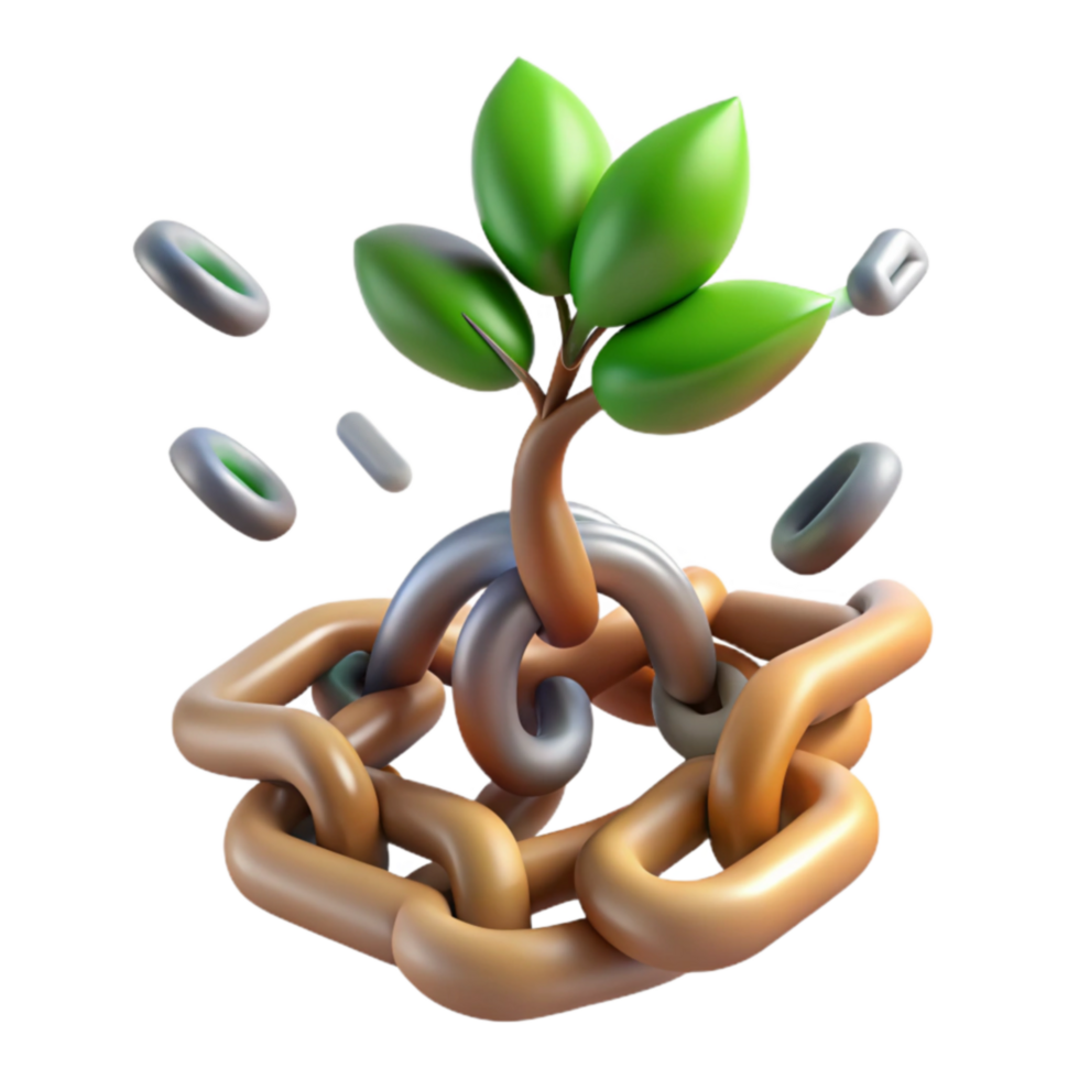 extraordinary artistic Growth Through Interconnection A Visual Metaphor high quality png