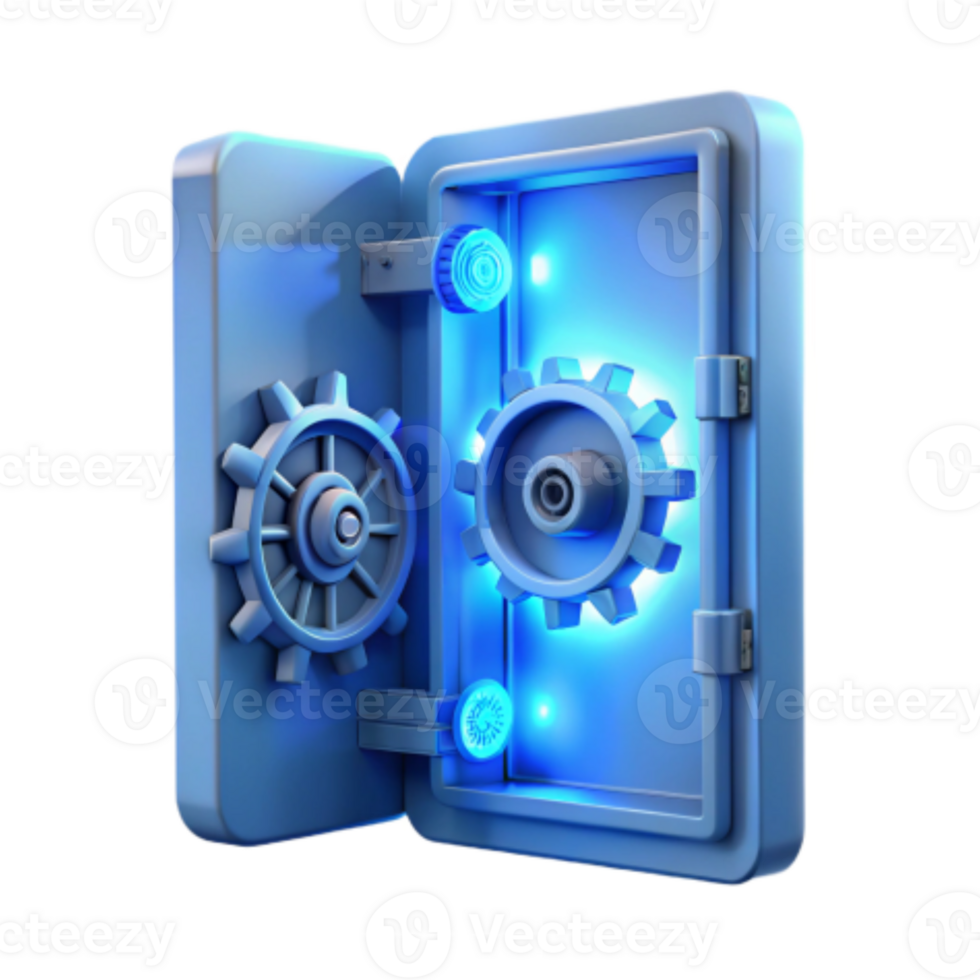 extraordinary contemporary Digital Vault Secure Data Protection with Advanced Encryption detailed png