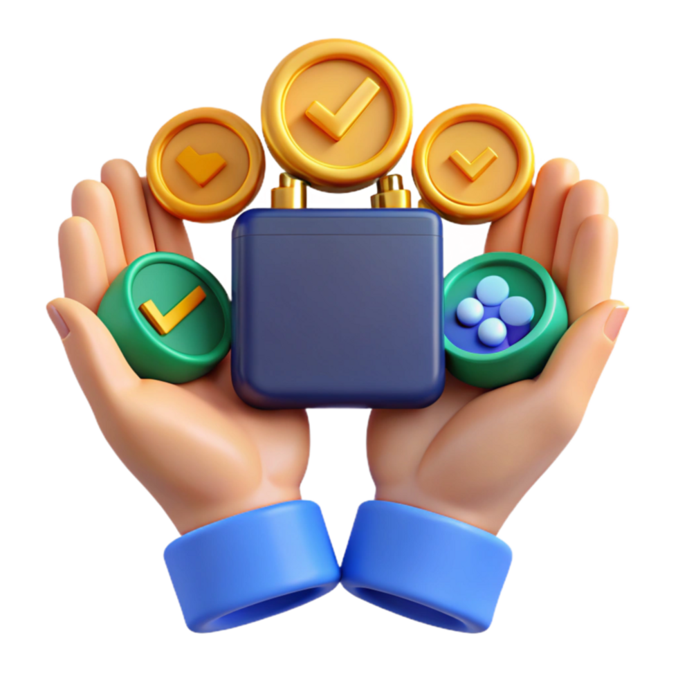 beautiful creative Secure Digital Device Safety, Reliability, and Verification premium png