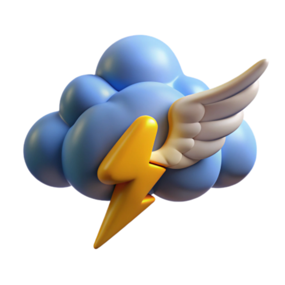 impressive modern Fast Cloud Computing Lightning-Speed Data Processing exclusive png