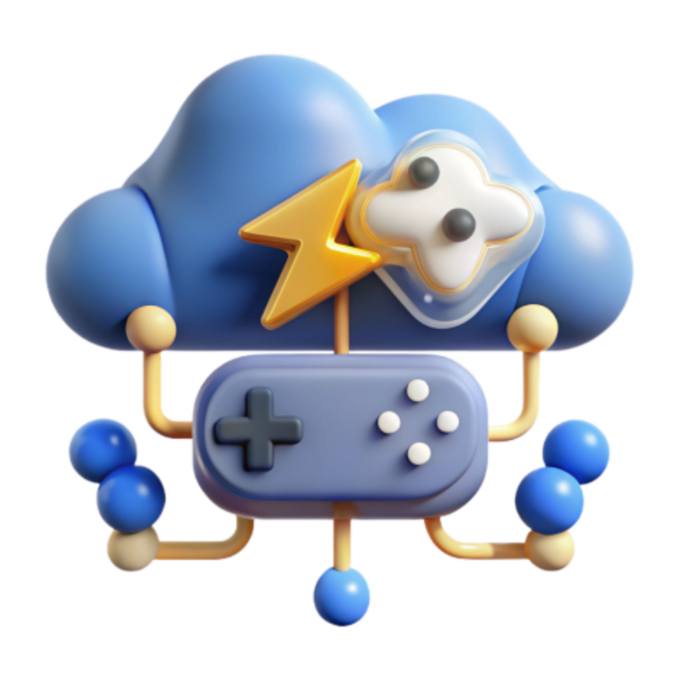 dramatic traditional Cloud Gaming Fast, Instant Access to Games authentic png