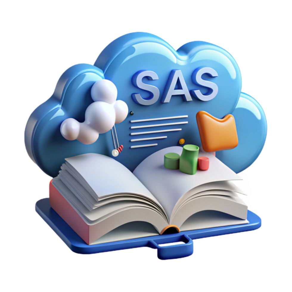 magnificent contemporary Cloud-Based Software as a Service-SaaS Guide professional png