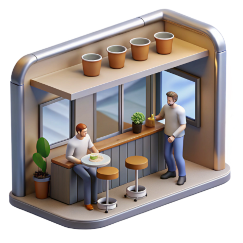 wonderful abstract Outdoor Food Kiosk Customer Service and Casual Dining genuine png