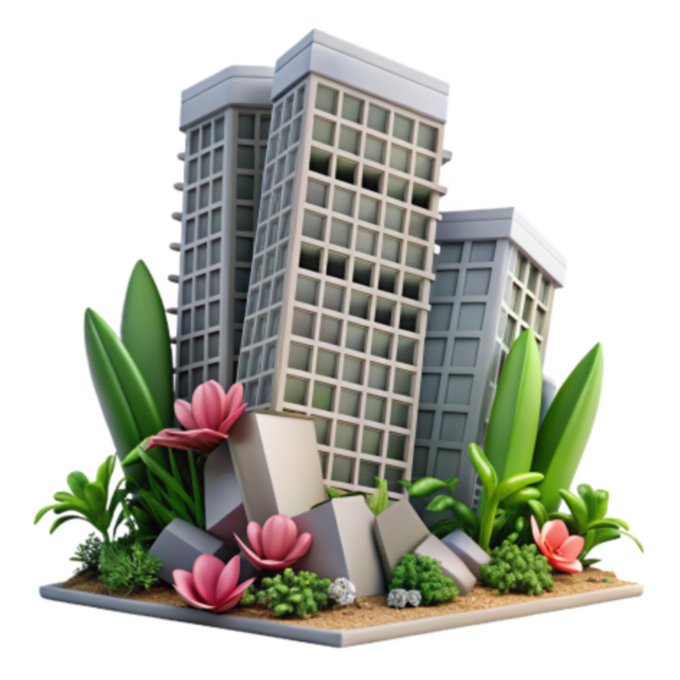serene traditional Urban Decay Nature Reclaims Concrete Jungle genuine png