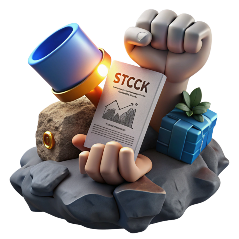 impressive rustic Stock Market Growth Investing Strategies Rewards 4K png