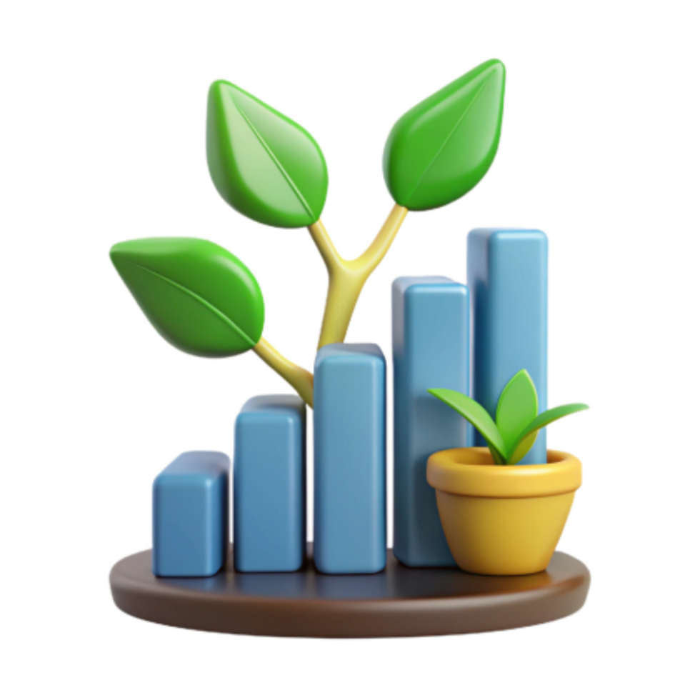 wonderful vintage Plant Growth Financial Progress A Visual Metaphor genuine png