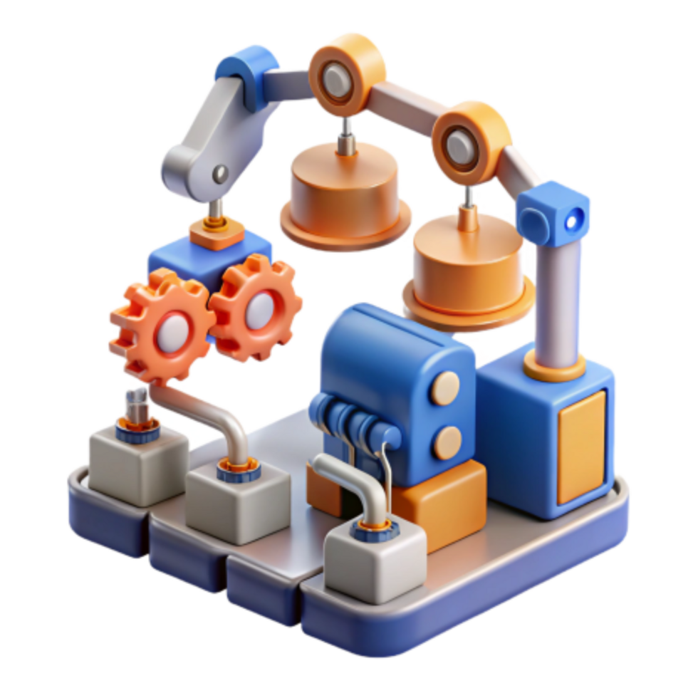 extraordinary creative Automated System Gears, Mechanisms, and Industrial Design genuine png