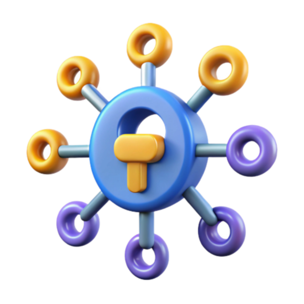 wonderful abstract Network Connections Central Hub Peripheral Nodes professional png