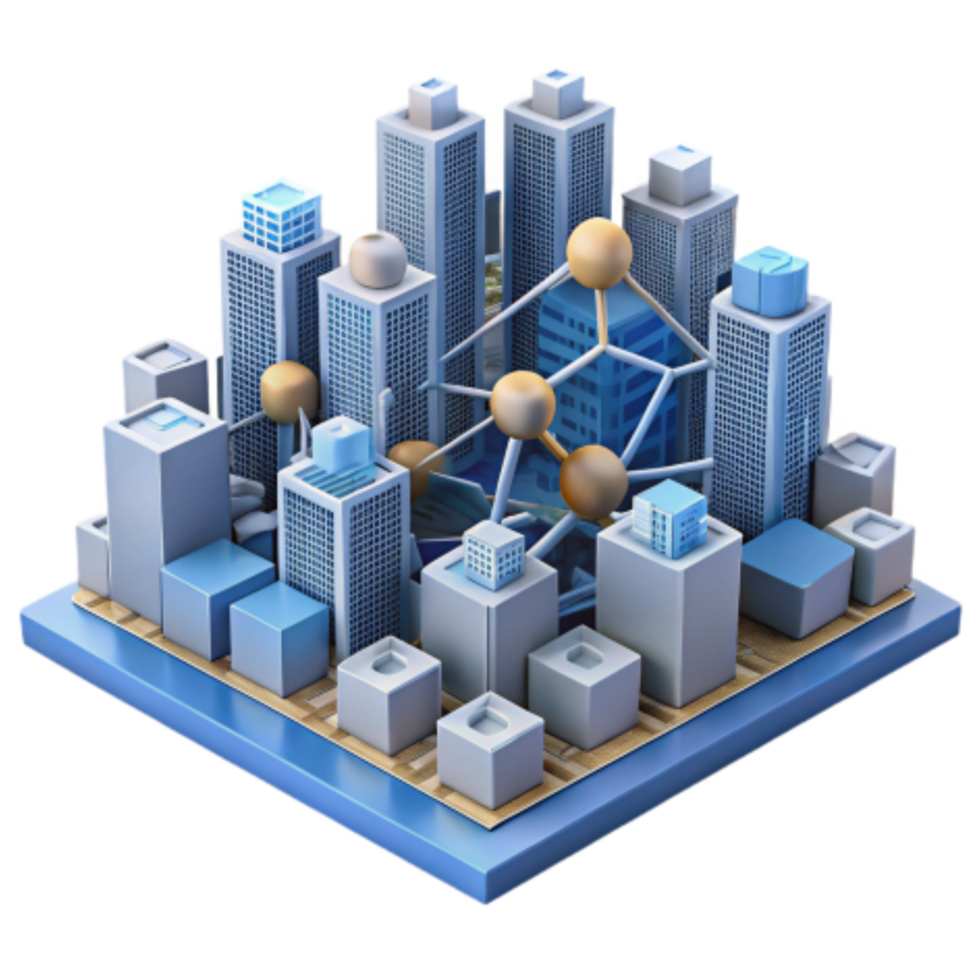 impressive traditional Smart City Infrastructure Networked Urban Development professional png