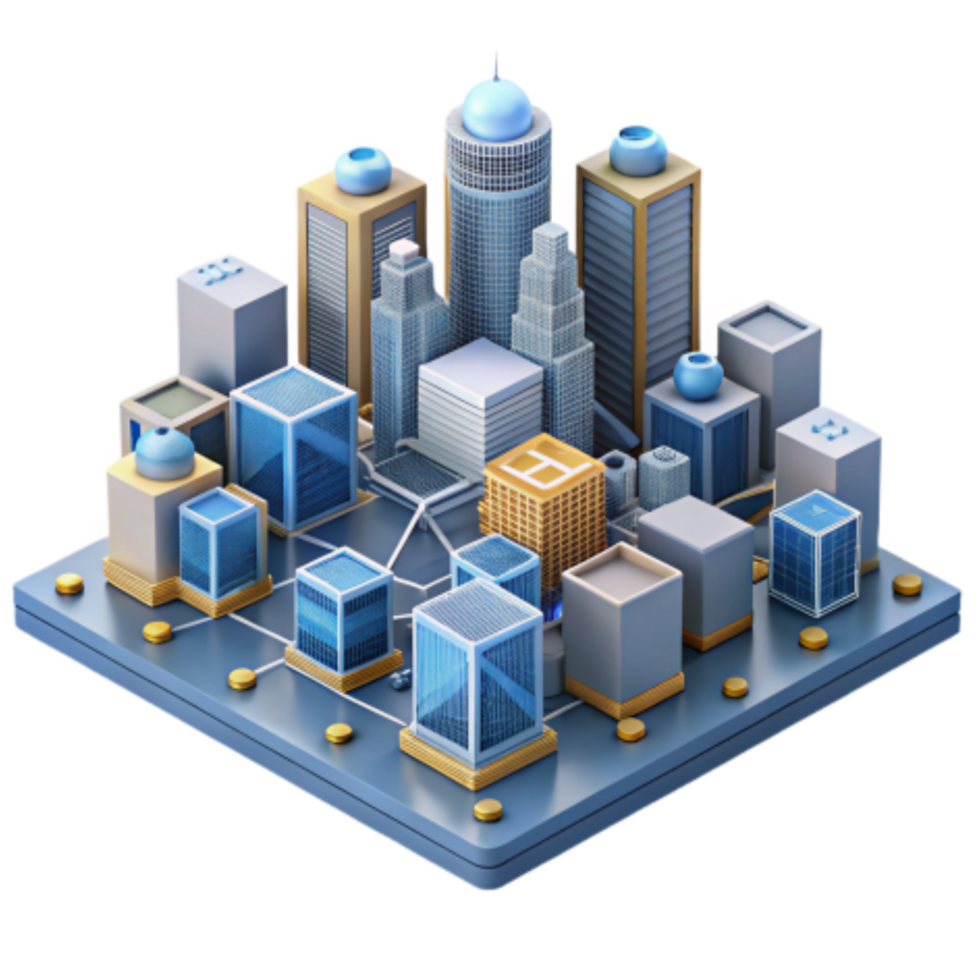 magnificent modern Smart City Infrastructure Networked Urban Development authentic png