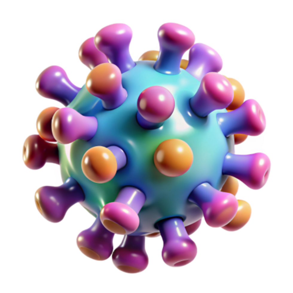 wonderful artistic Understanding Viral Structure A 3D Model of a Virus exclusive png