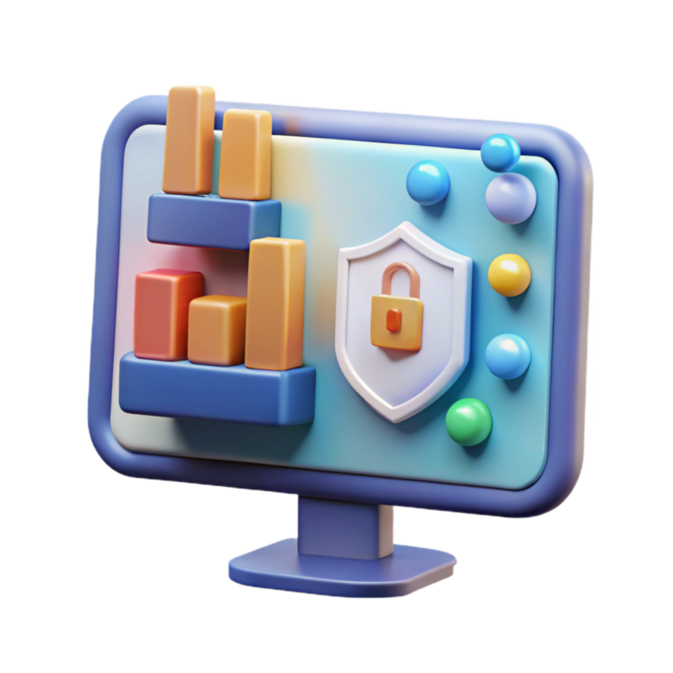 stunning modern Data Security Visualization Dashboard original png