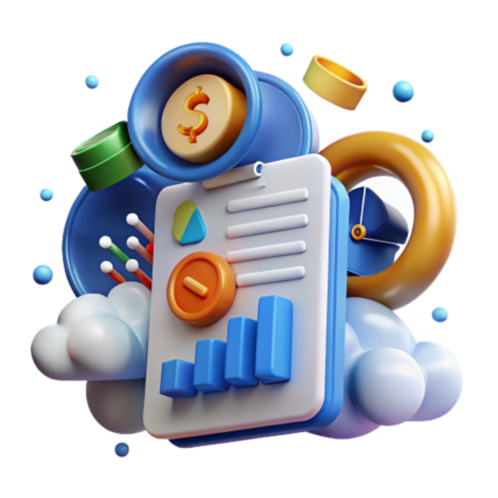 extraordinary abstract Financial Report Data Analysis Growth Strategy premium png