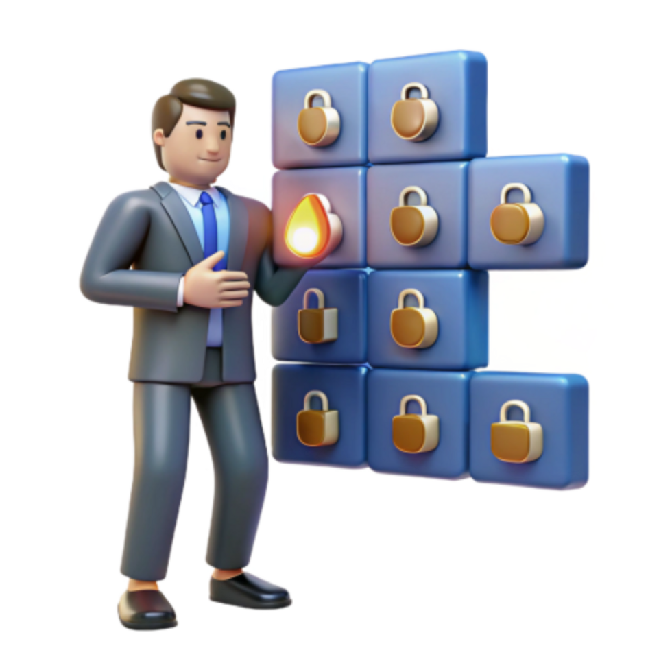 serene vintage Data Security Breach Understanding Vulnerability Protection high quality png