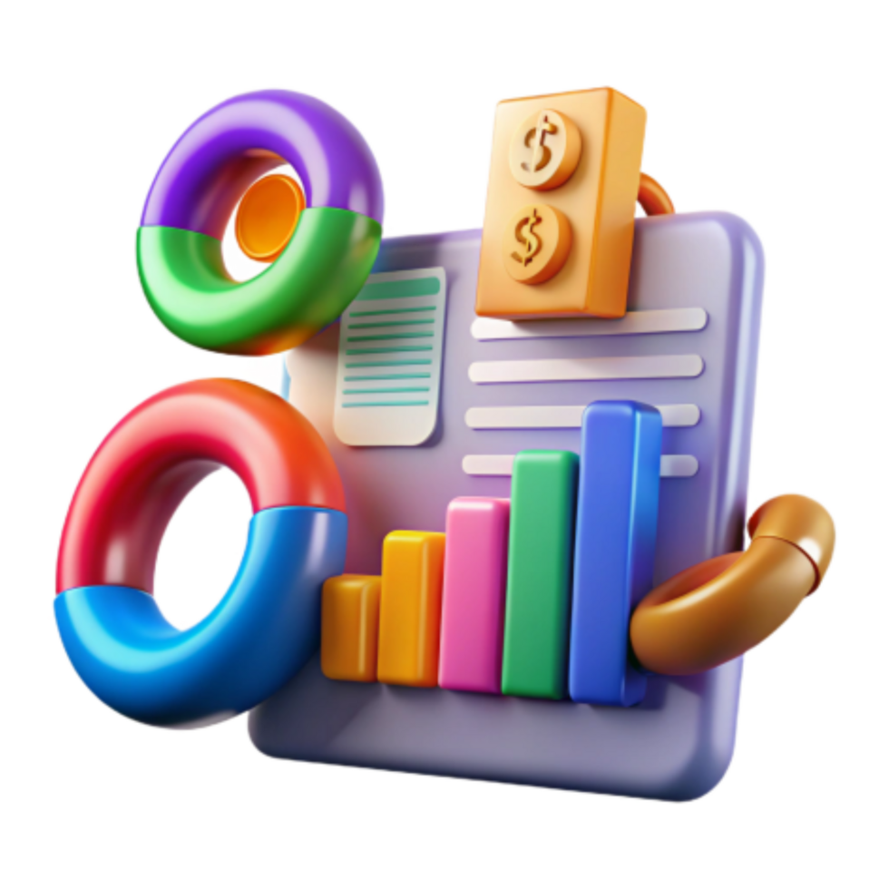 wonderful modern Financial Data Visualization Charts, Graphs Reports authentic png