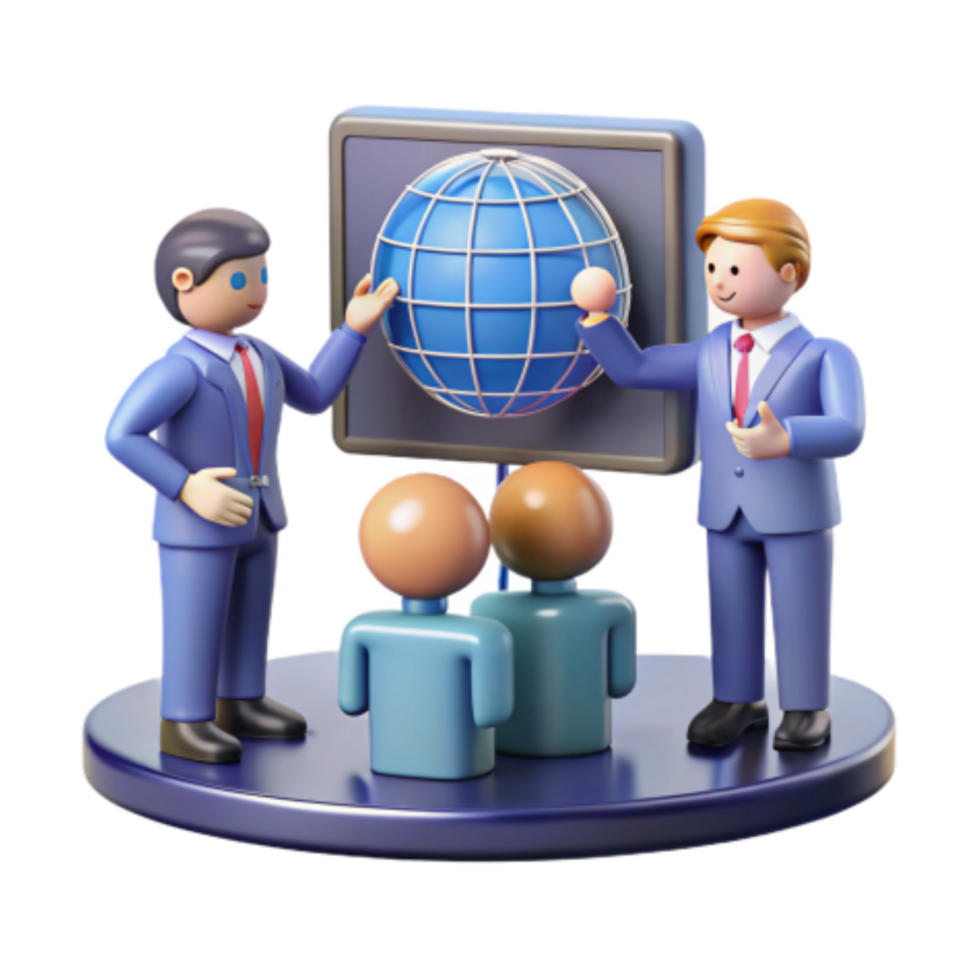 beautiful rustic Global Business Presentation Team Collaboration Strategy professional png