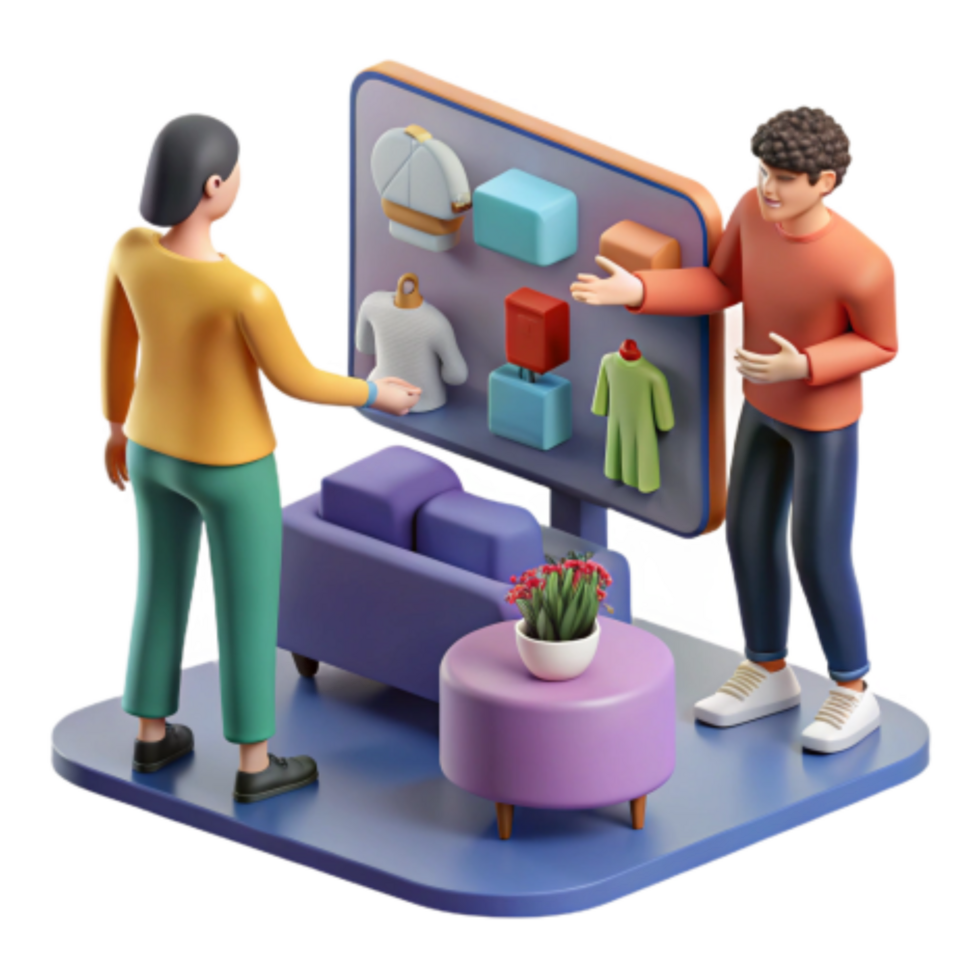 extraordinary classic Online Apparel Shopping Interactive 3D Visuals for Enhanced Customer Experience 4K png