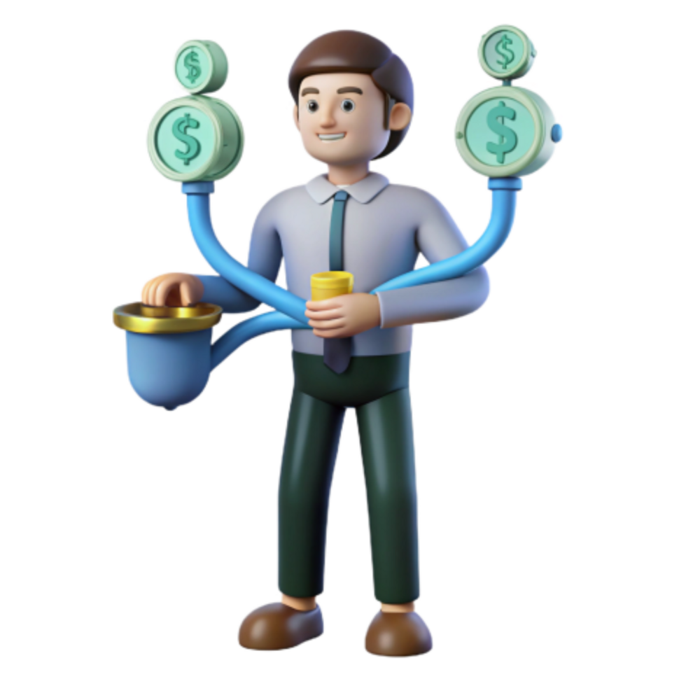 elegant modern Financial Management Strategies for Growth and Wealth Accumulation high resolution png