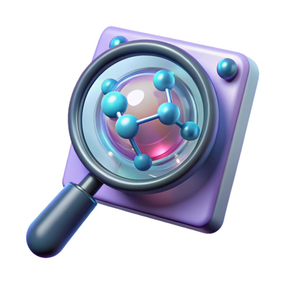 wonderful contemporary Magnifying Molecular Structures A 3D Visualization 4K png