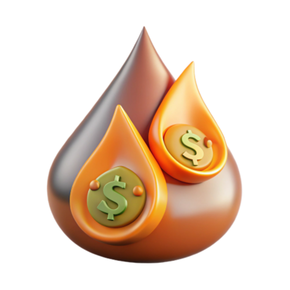 stunning minimalist Oil Prices Currency Fluctuations A Visual Representation premium png