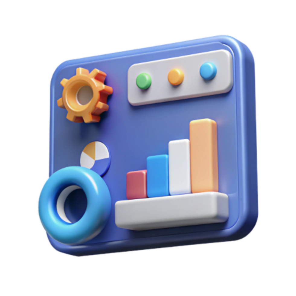 impressive minimalist Data Visualization Charts, Graphs Dashboard Metrics original png
