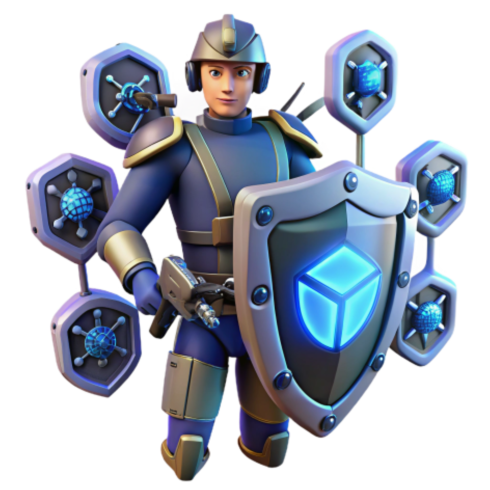 beautiful traditional Cyber Security Protecting Digital Assets with Advanced Defense Systems detailed png
