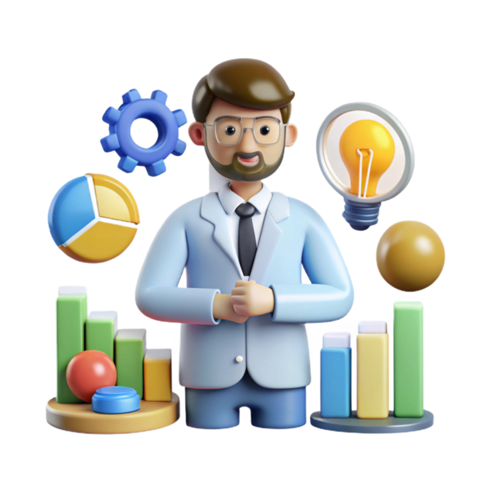 stunning abstract Business Analyst Data, Strategy, Innovation exclusive png
