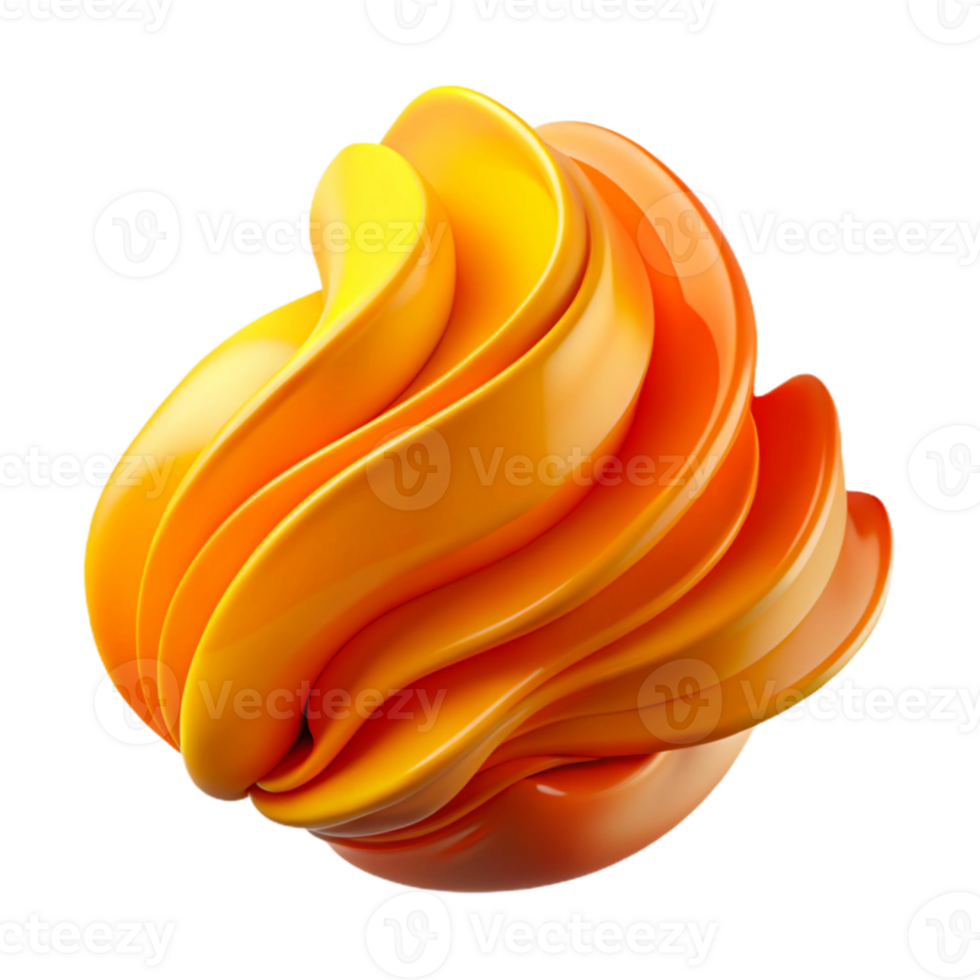 wonderful abstract Abstract 3D Orange Swirl Background high quality png