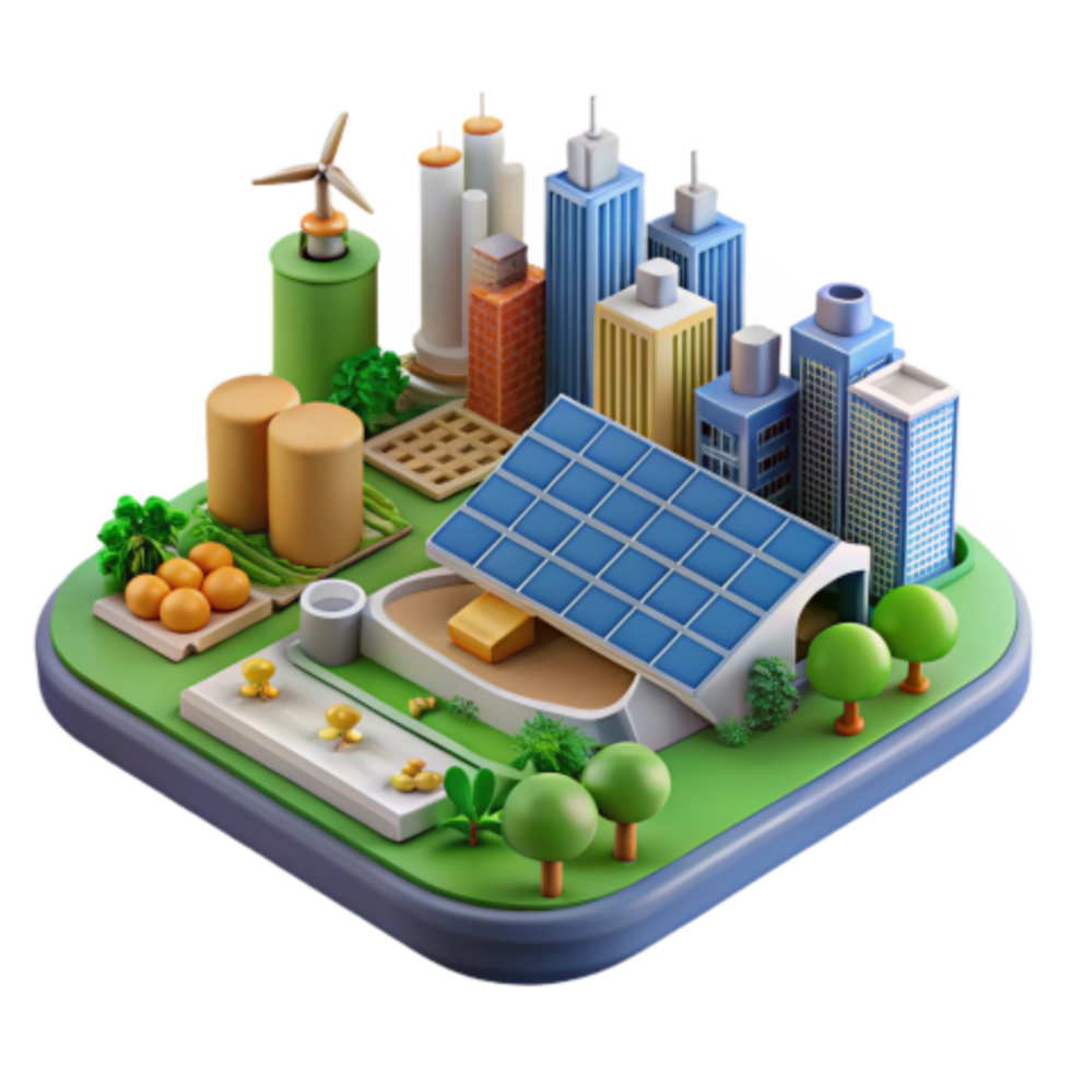 extraordinary minimalist Sustainable City Urban Farming Renewable Energy genuine png