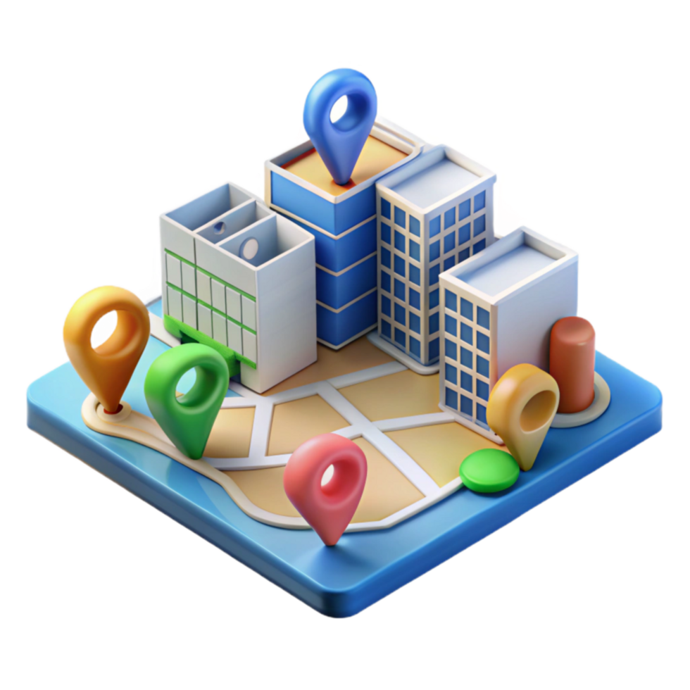 wonderful creative City Navigation Location Based Services Map genuine png