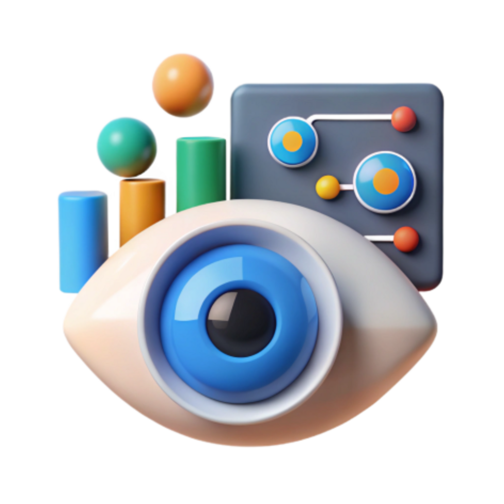 serene artistic Visual Data Analysis Insights Trends authentic png