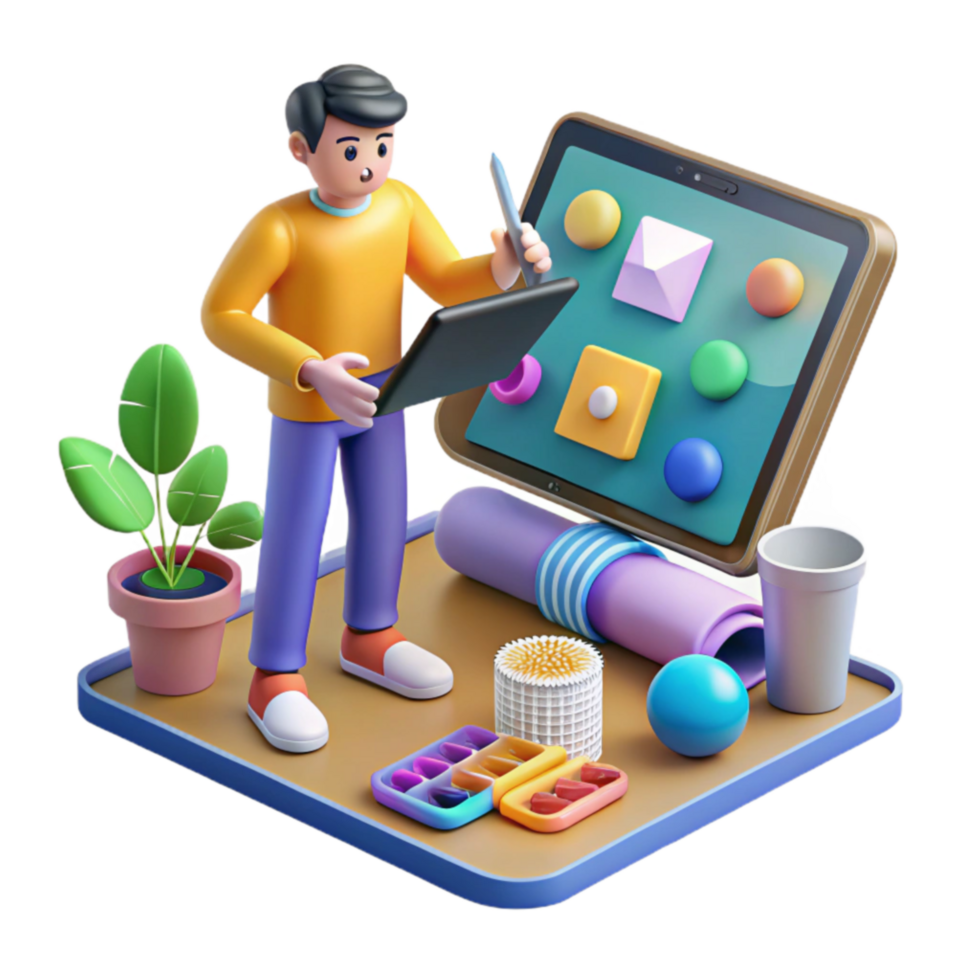 extraordinary traditional Digital Design UI UX Tablet App Interface exclusive png