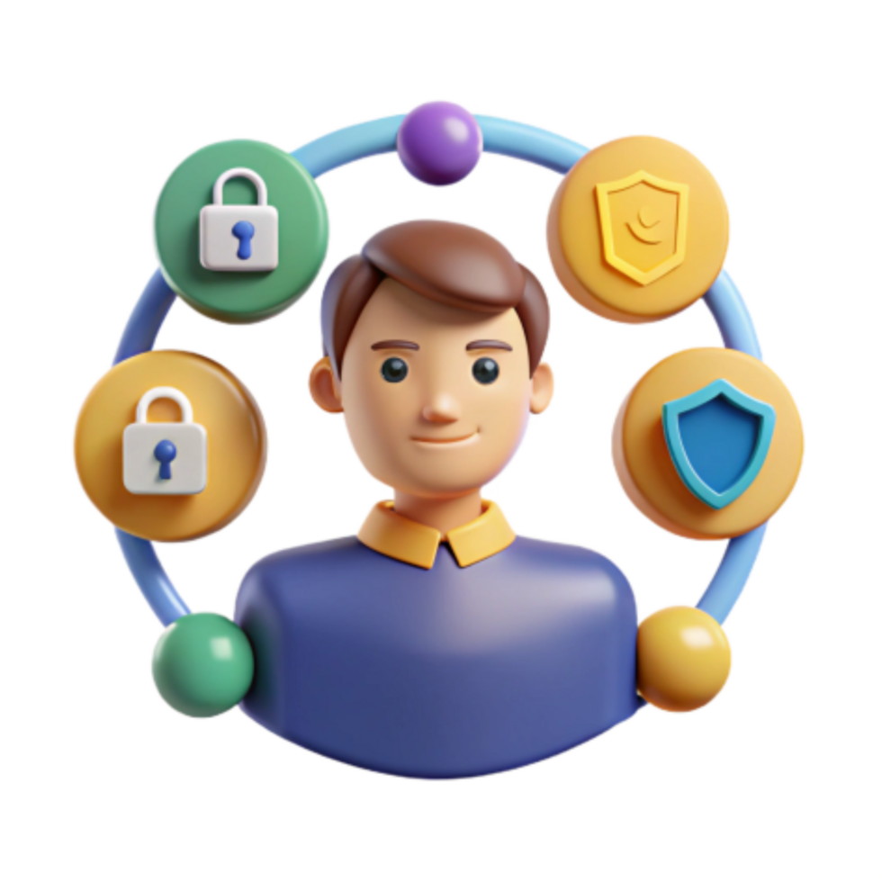 magnificent classic User Data Protection Security, Privacy, and Safety authentic png