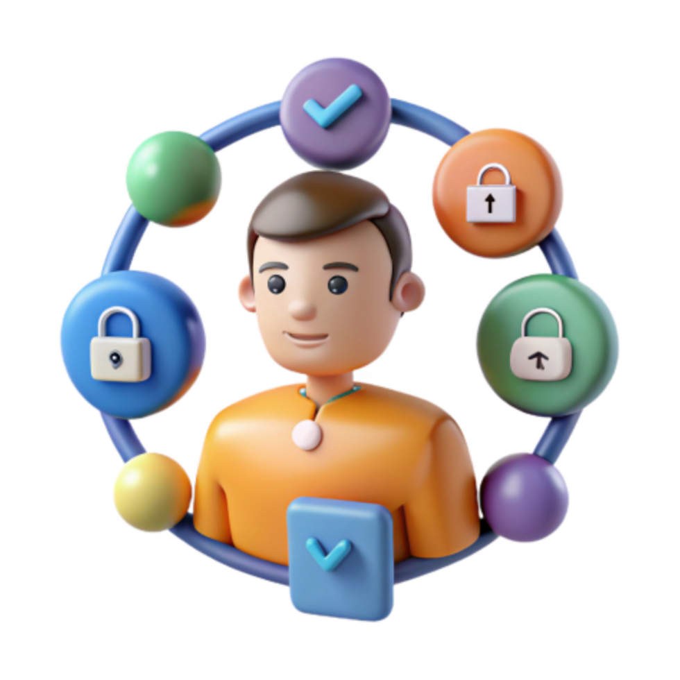 elegant traditional User Data Security Privacy, Protection, and Verification exclusive png