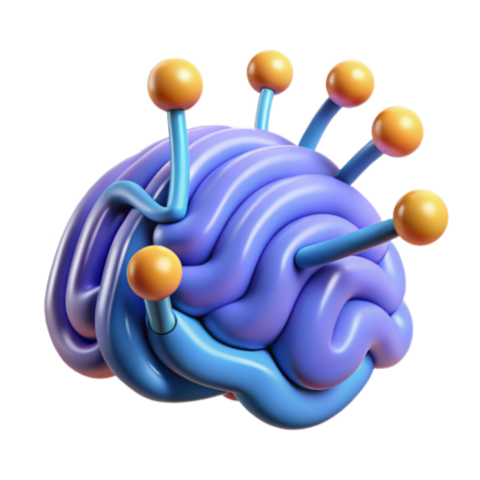 impressive creative Brain Connectivity Neural Pathways Cognitive Function professional png