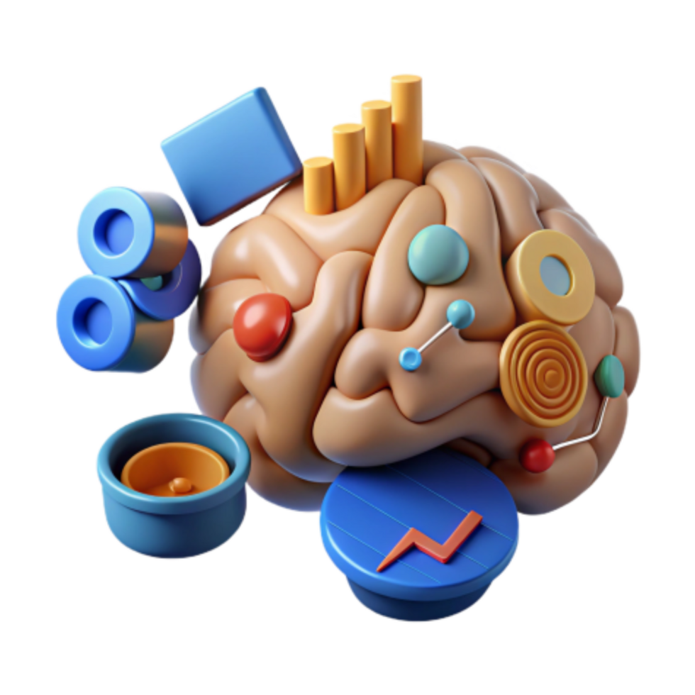 beautiful creative Boosting Cognitive Function Data Visualization Mental Processes original png