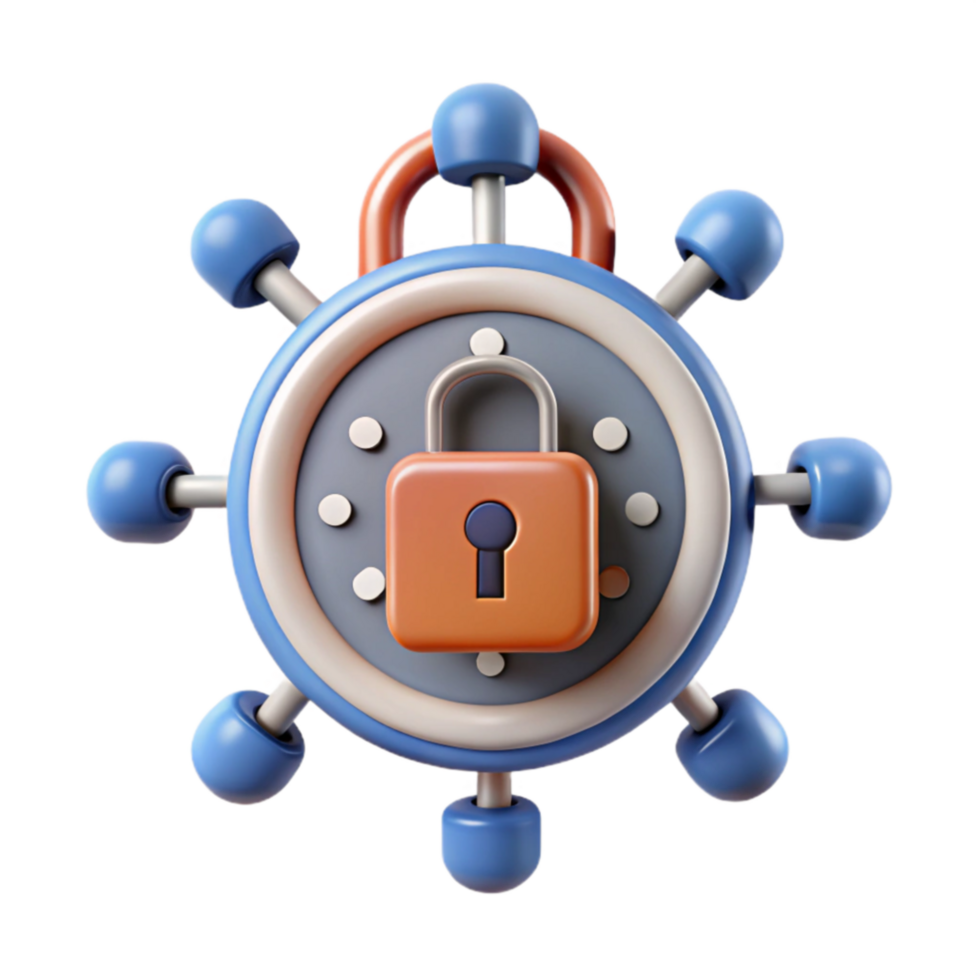 magnificent creative Network Security Data Protection Encryption original png