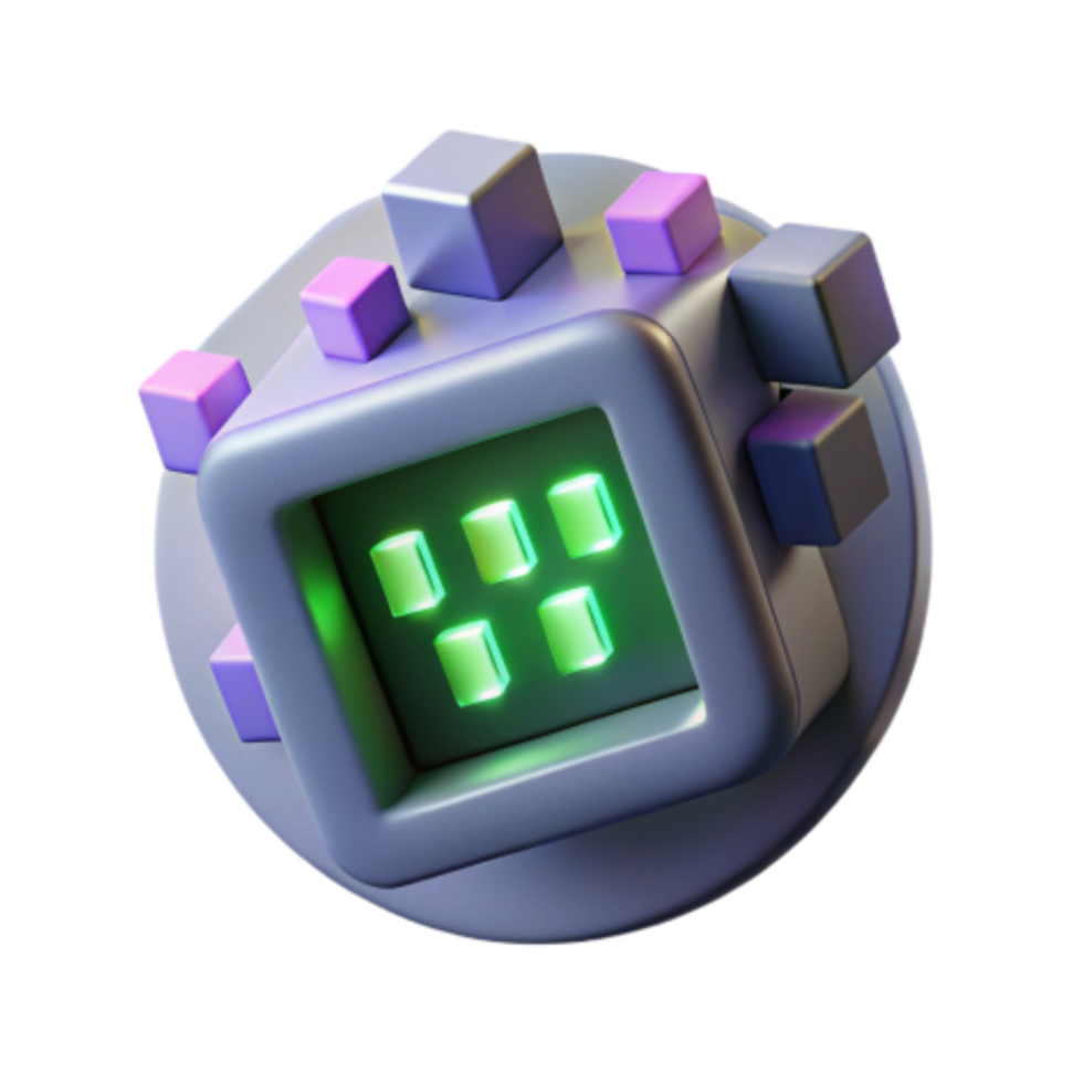 elegant artistic Modular 3D Cube Abstract Digital Design high resolution png