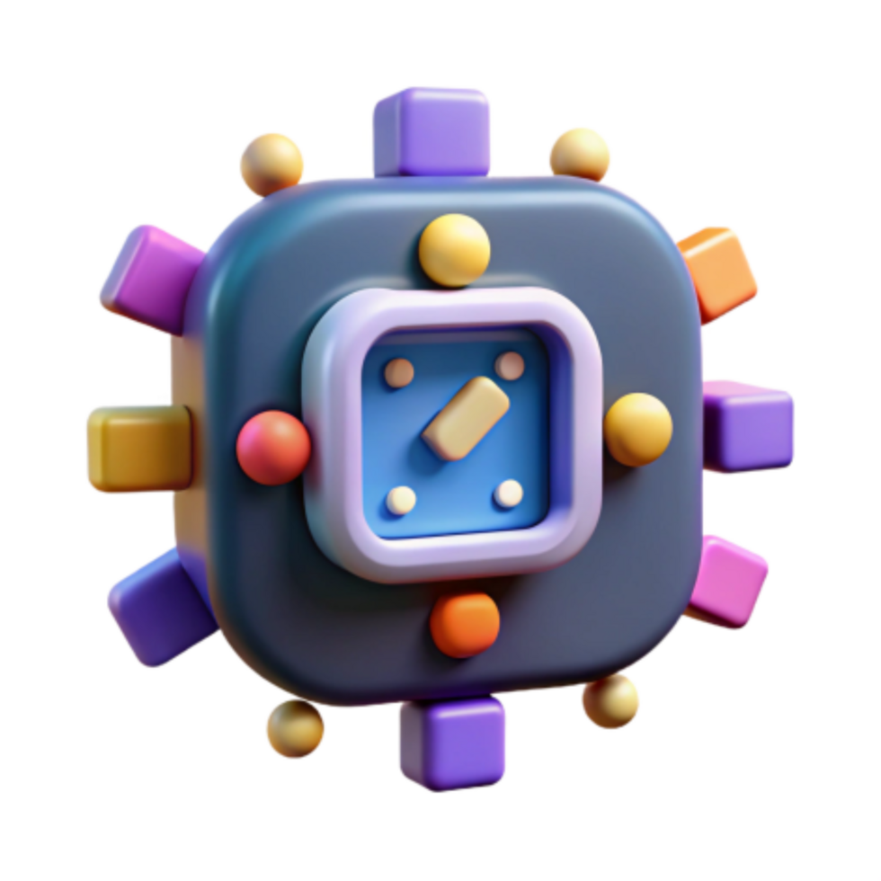 magnificent traditional 3D Colorful Abstract Icon Geometric Design Element high resolution png