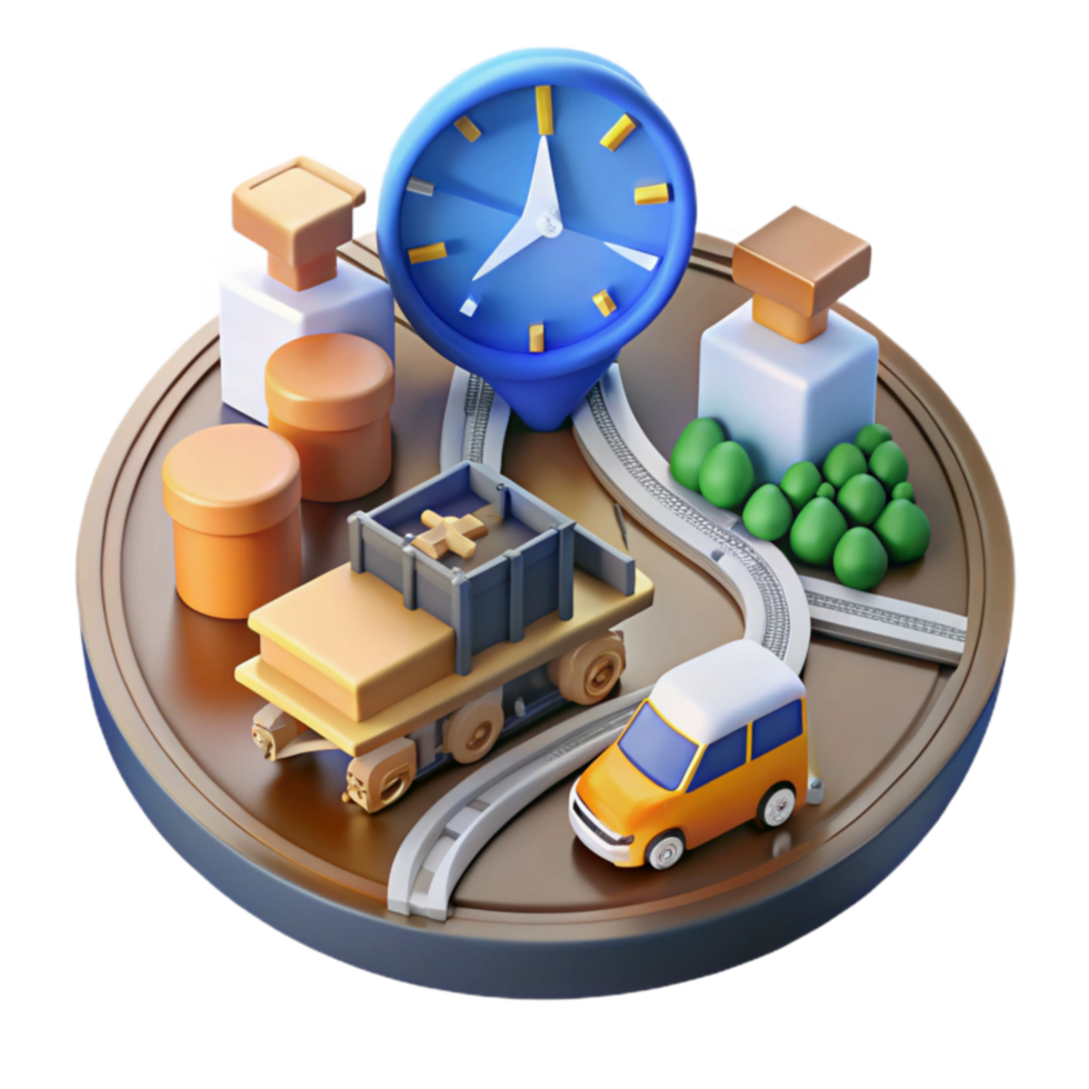 serene traditional On-Time Delivery Efficient Cargo Transport System high resolution png