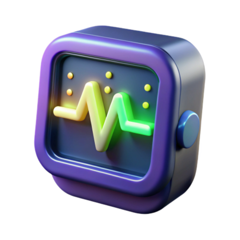 beautiful rustic Vital Signs Monitoring App Health Tracking, Data Visualization, and Wellness premium png