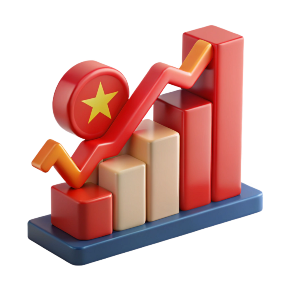 elegant traditional Southeast Asia Economic Slowdown Analysis of Declining Growth Trends detailed png