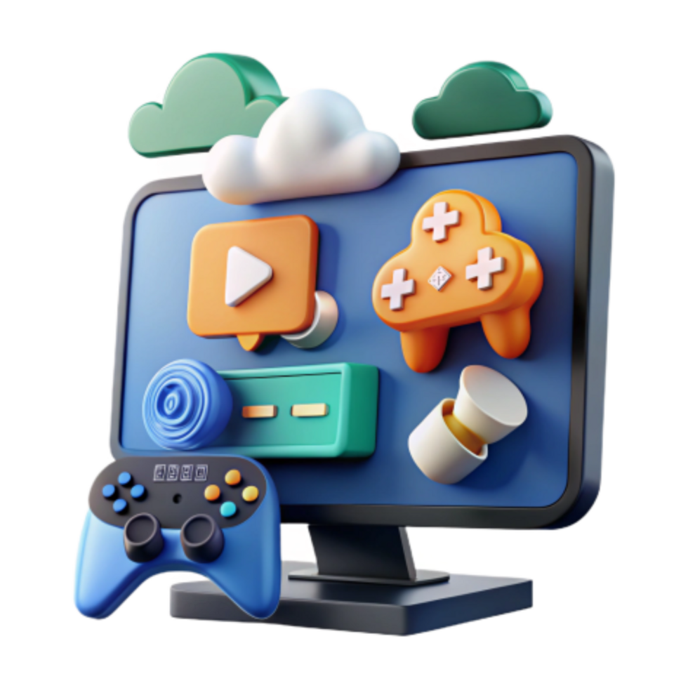 dramatic artistic Cloud Gaming Online Games, Streaming, Controller, Digital Entertainment 4K png