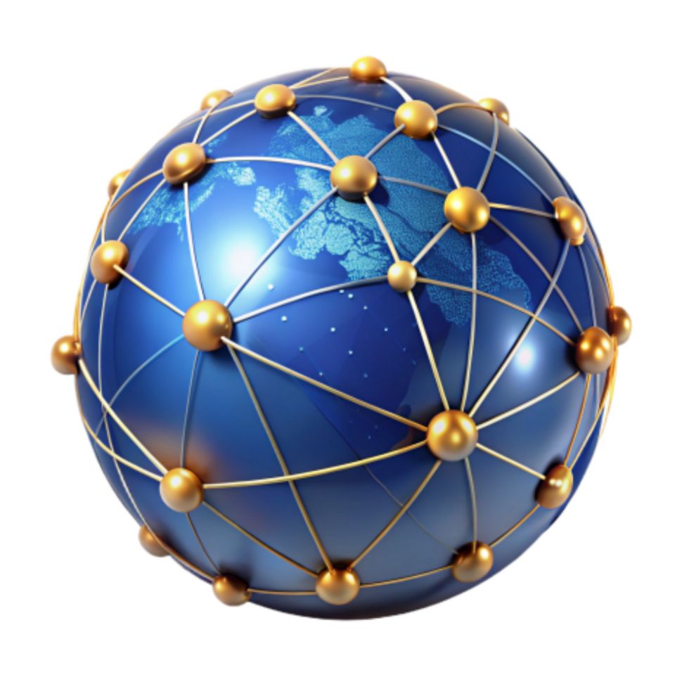 beautiful traditional Global Network Connectivity A Visual Representation high quality png