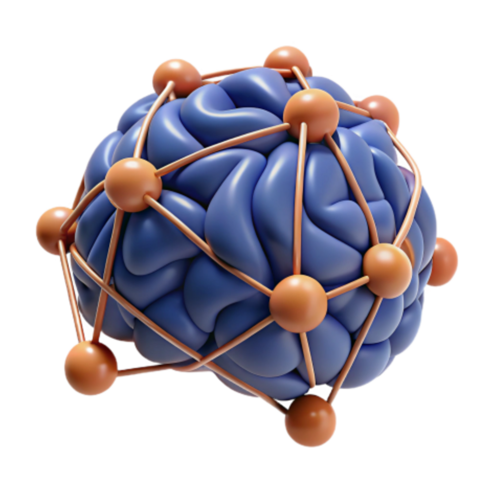dramatic rustic Brain Network Connections Cognitive Function exclusive png